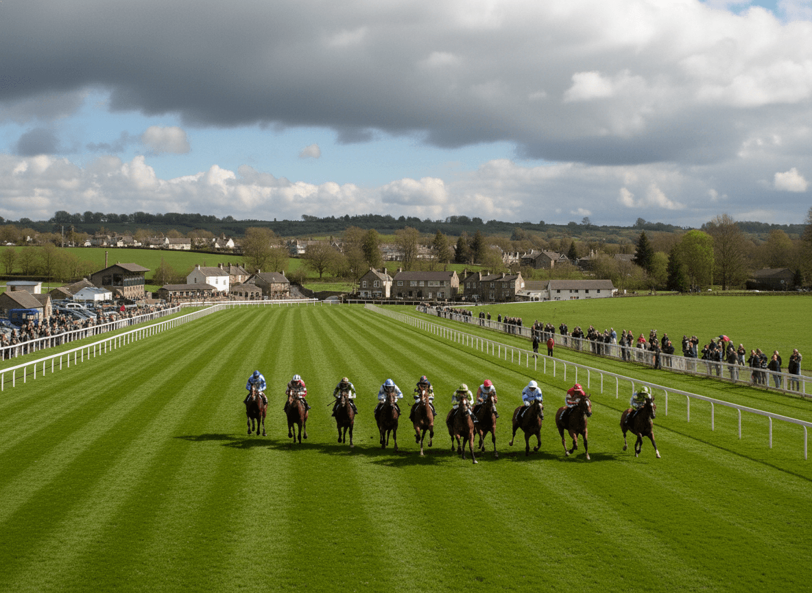 Cartmel Delivers Drama: Novice Stars Shine on Cumbrian Stage
