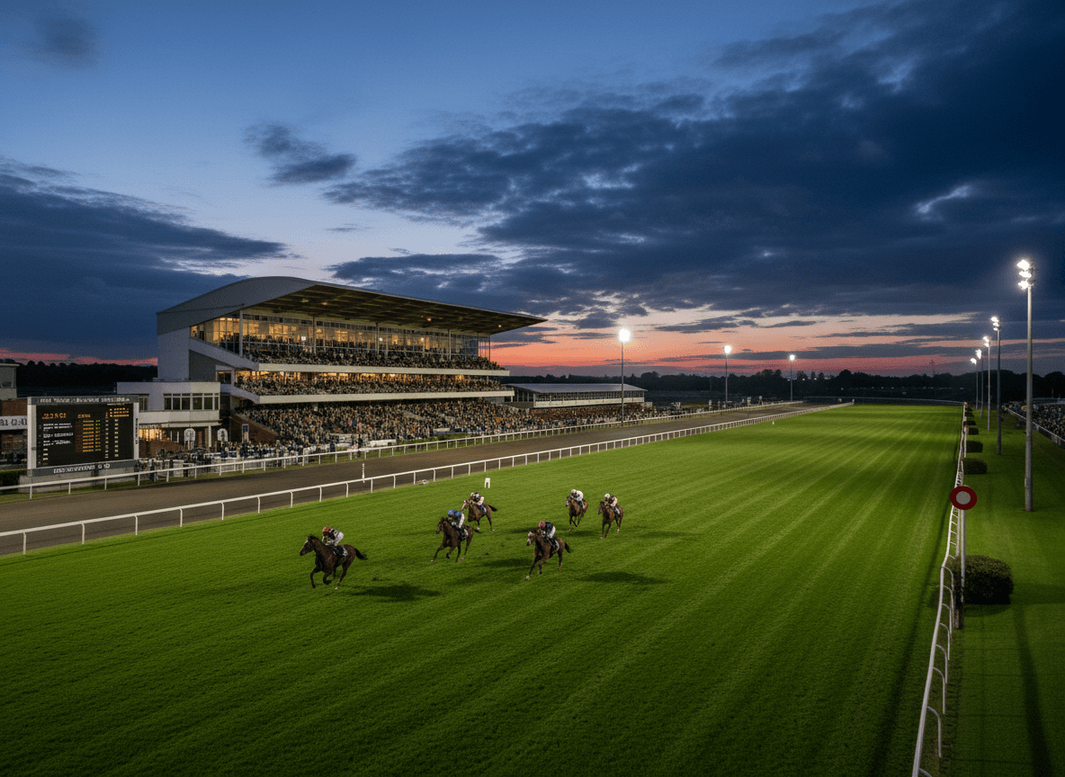 Kempton Park Delivers Quality Wednesday Action: Stars Shine Under Lights