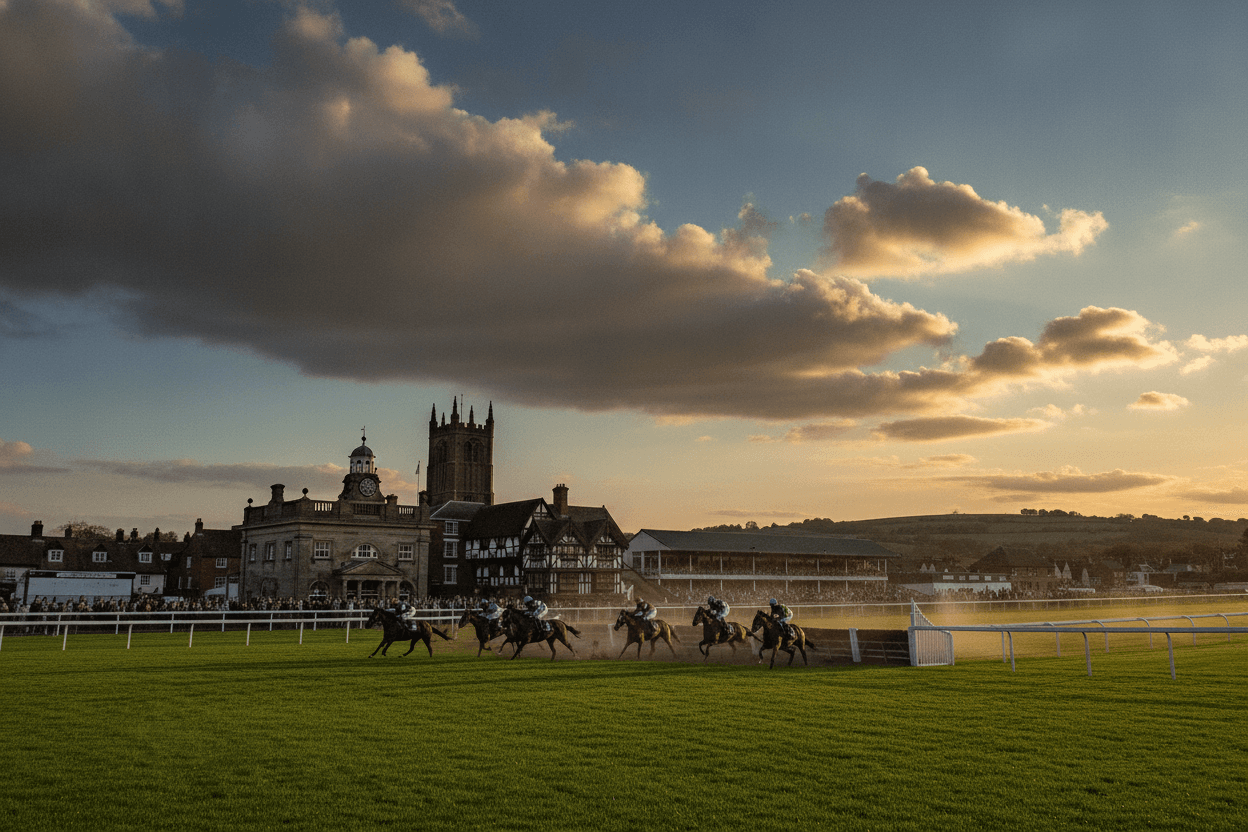 Ludlow Evening Lights Up With Summer National Hunt Action