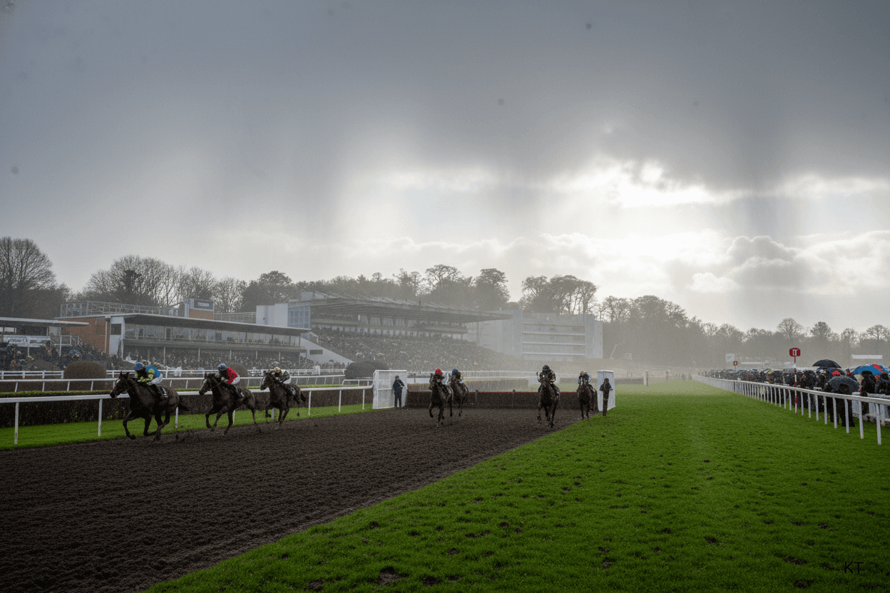 Sandown Park Abandoned: Hunter Chase Festival Falls Victim to Weather